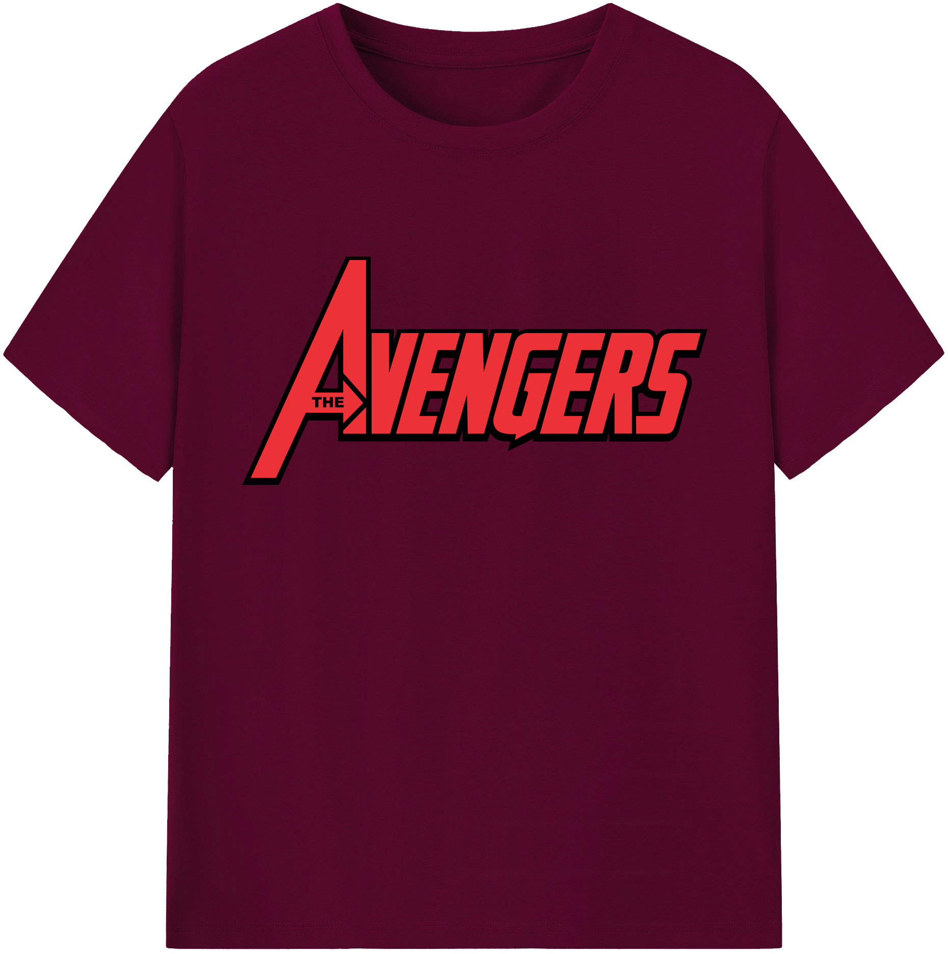 （画像用） アベンジャーズ The Avengers レディースカジュアルプリントTシャツ（綿100％）